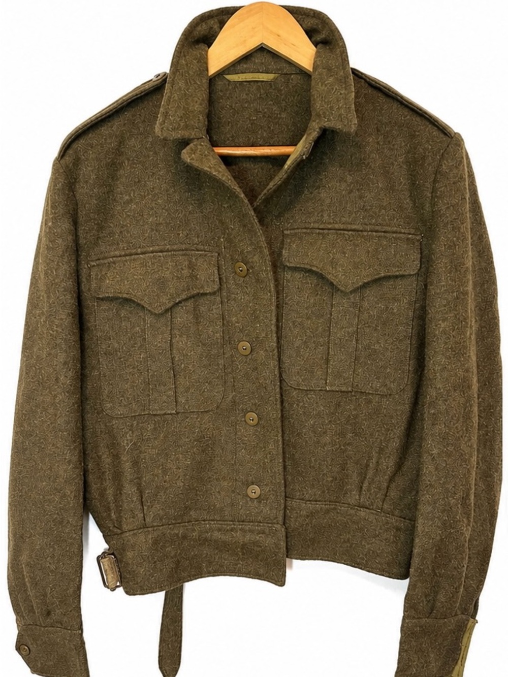 Vintage Army Wool Jacket